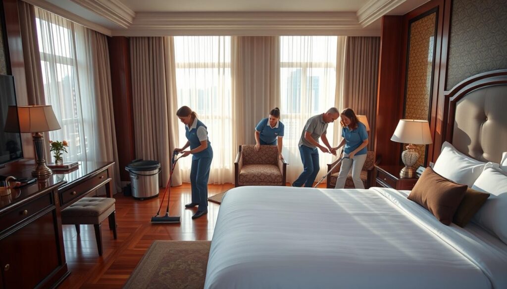 professionelle Reinigungsfirma für Hotels